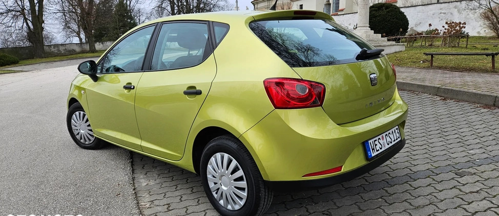 Seat Ibiza cena 18999 przebieg: 175200, rok produkcji 2009 z Poręba małe 106